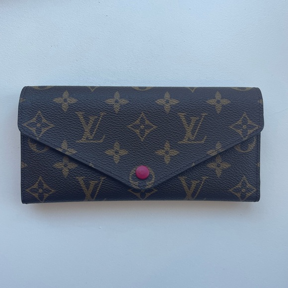 Louis Vuitton Joseph Monogram Wallet Fuchsia Brand New - Picture 1 of 8